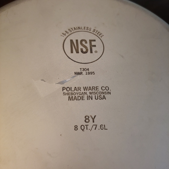 Stainless steel beaker with cover - Picture 6 of 7